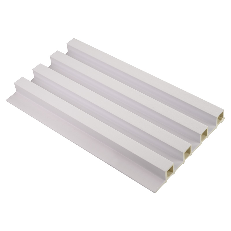폭 168mm 두께 24mm 흰색 실내 장식 PVC 그릴 패널
